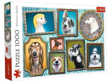 Пазли 1000 елементів Собача галерея Trefl 10686