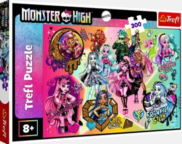Пазли 300 елементів Зомбі на вершині Монстр Хай Trefl 23027