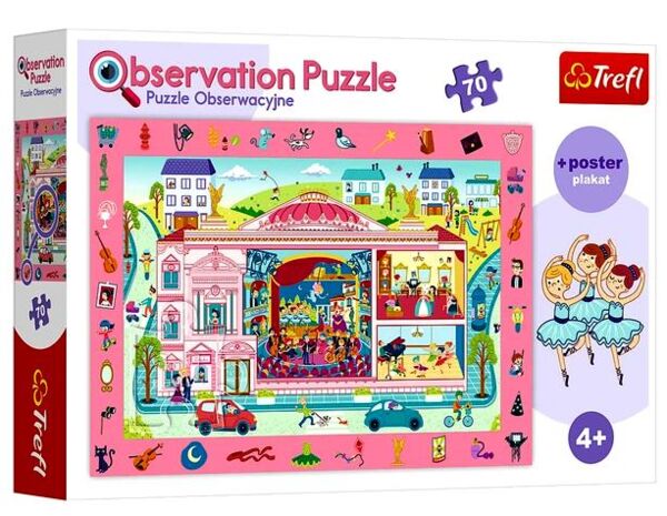 Пазли навчальні 70 елементів Візит до опери Trefl 15533 Ціна (цена) 184.90грн. | придбати  купити (купить) Пазли навчальні 70 елементів Візит до опери Trefl 15533 доставка по Украине, купить книгу, детские игрушки, компакт диски 0