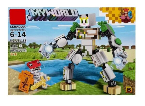 Конструктор My World 102 деталі LB1188 Ціна (цена) 110.80грн. | придбати  купити (купить) Конструктор My World 102 деталі LB1188 доставка по Украине, купить книгу, детские игрушки, компакт диски 2