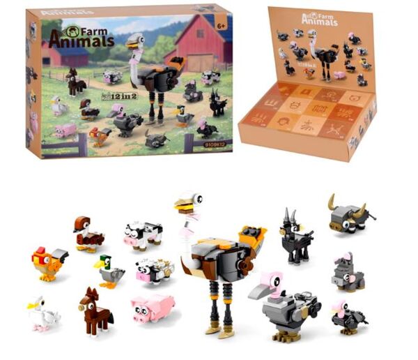 Конструктор домашні тварини 2 в 1 набір домашніх тварин + адвент 9109K12 Ціна (цена) 223.00грн. | придбати  купити (купить) Конструктор домашні тварини 2 в 1 набір домашніх тварин + адвент 9109K12 доставка по Украине, купить книгу, детские игрушки, компакт диски 0