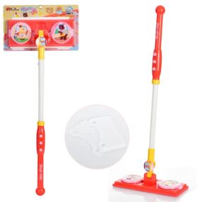 Дитяча іграшка Швабра 64 см музична світло на батарейках 35878
