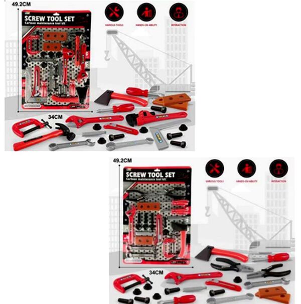 Дитячий набір інструментів 22 предметів 666-0028-29 Ціна (цена) 81.00грн. | придбати  купити (купить) Дитячий набір інструментів 22 предметів 666-0028-29 доставка по Украине, купить книгу, детские игрушки, компакт диски 1