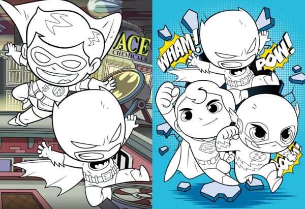 Розм зі стікерами WB Super Friends LCB40 Ціна (цена) 48.80грн. | придбати  купити (купить) Розм зі стікерами WB Super Friends LCB40 доставка по Украине, купить книгу, детские игрушки, компакт диски 2