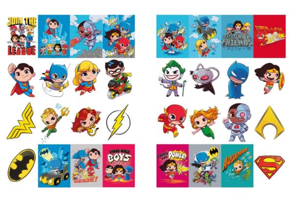 Розм зі стікерами WB Super Friends LCB40 Ціна (цена) 48.80грн. | придбати  купити (купить) Розм зі стікерами WB Super Friends LCB40 доставка по Украине, купить книгу, детские игрушки, компакт диски 1