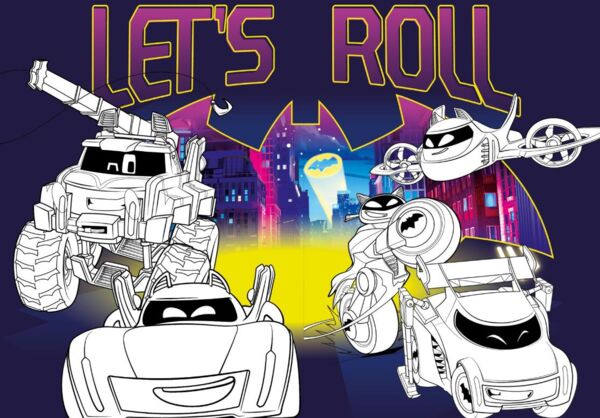 Розмальовка зі стікерами WB Batman Batwheels LCB39 Ціна (цена) 48.80грн. | придбати  купити (купить) Розмальовка зі стікерами WB Batman Batwheels LCB39 доставка по Украине, купить книгу, детские игрушки, компакт диски 2