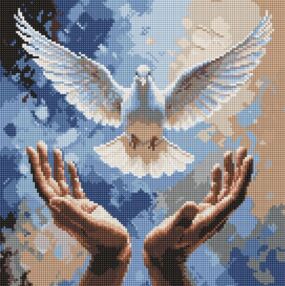 Розпис по номерах 40х40 КНО6713 Руки добра "Ідейка"