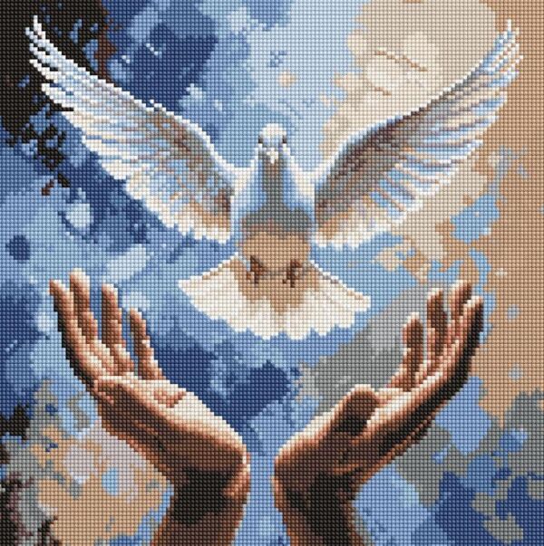 Розпис по номерах 40х40 КНО6713 Руки добра Ідейка Ціна (цена) 175.70грн. | придбати  купити (купить) Розпис по номерах 40х40 КНО6713 Руки добра Ідейка доставка по Украине, купить книгу, детские игрушки, компакт диски 0