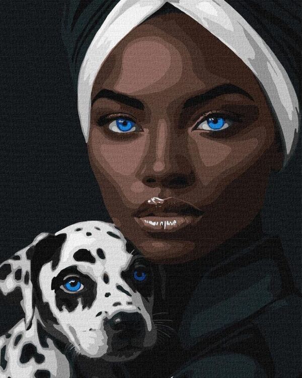 Розпис по номерах 40х50 КНО8547 Блакитний погляд Ідейка Ціна (цена) 171.70грн. | придбати  купити (купить) Розпис по номерах 40х50 КНО8547 Блакитний погляд Ідейка доставка по Украине, купить книгу, детские игрушки, компакт диски 0