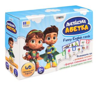 Гра настільна Англійська абетка 31034