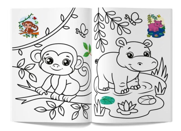 кольорованка зоопарк Ціна (цена) 10.73грн. | придбати  купити (купить) кольорованка зоопарк доставка по Украине, купить книгу, детские игрушки, компакт диски 4