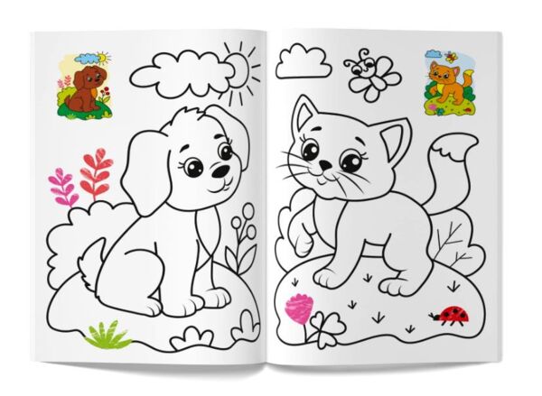 кольорованка тваринки Ціна (цена) 10.73грн. | придбати  купити (купить) кольорованка тваринки доставка по Украине, купить книгу, детские игрушки, компакт диски 2