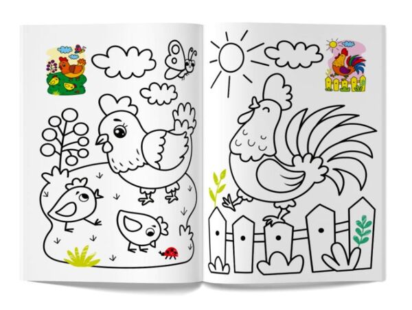 кольорованка ферма Ціна (цена) 10.73грн. | придбати  купити (купить) кольорованка ферма доставка по Украине, купить книгу, детские игрушки, компакт диски 3