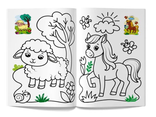 кольорованка ферма Ціна (цена) 10.73грн. | придбати  купити (купить) кольорованка ферма доставка по Украине, купить книгу, детские игрушки, компакт диски 2