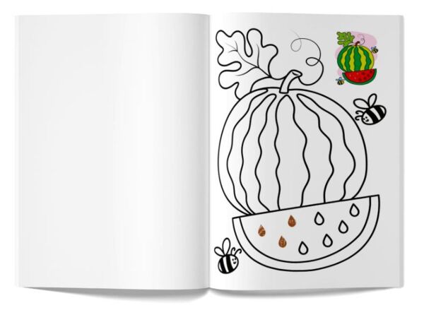 кольорованка фрукти Ціна (цена) 10.73грн. | придбати  купити (купить) кольорованка фрукти доставка по Украине, купить книгу, детские игрушки, компакт диски 1