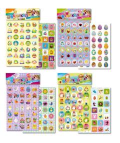 Набір Великодніх наліпок а5 2арк