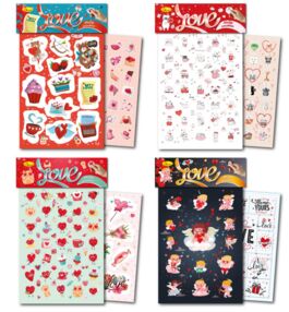 Набір наліпок LOVE А5 2арк