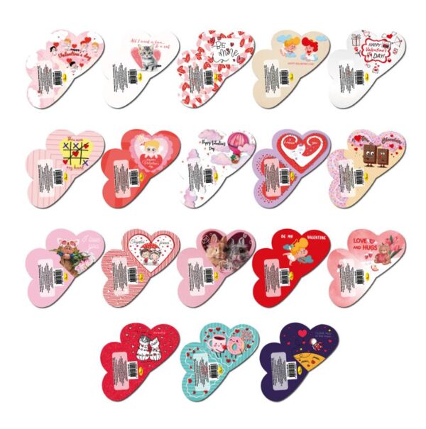 вітальна листівка подвійна Валентинка міні Ціна (цена) 3.50грн. | придбати  купити (купить) вітальна листівка подвійна Валентинка міні доставка по Украине, купить книгу, детские игрушки, компакт диски 0