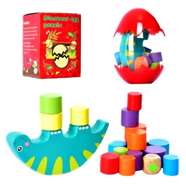 Гра деревяна Баланс в яйці 12 см MD 1613 Ціна (цена) 87.87грн. | придбати  купити (купить) Гра деревяна Баланс в яйці 12 см MD 1613 доставка по Украине, купить книгу, детские игрушки, компакт диски 0