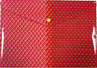 Папка А4 пластикова на кнопці з друком Stawberry Optima O35250