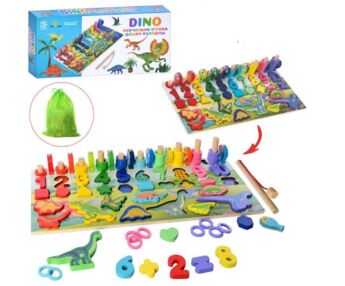 Гра деревяна Центр розвиваючий MD 2758