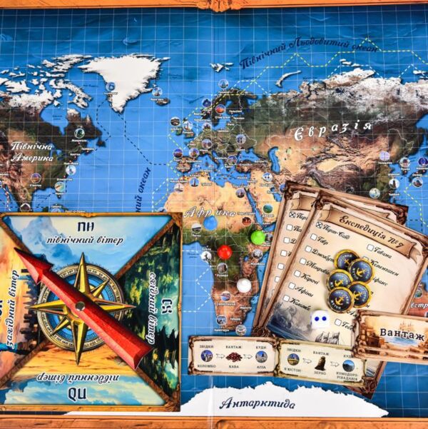 Гра настільна Навколо світу 30110 Ціна (цена) 374.06грн. | придбати  купити (купить) Гра настільна Навколо світу 30110 доставка по Украине, купить книгу, детские игрушки, компакт диски 4