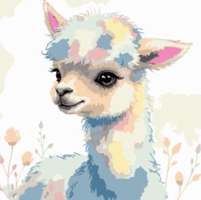 Розпис по номерах 30х30 ES0915 Казкове оленятко "Strateg"