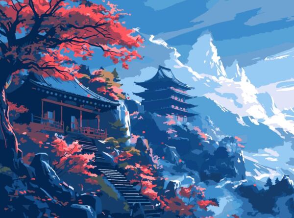 Розпис по номерах 30х40 SS-1257 Гірський спокій Strateg Ціна (цена) 141.65грн. | придбати  купити (купить) Розпис по номерах 30х40 SS-1257 Гірський спокій Strateg доставка по Украине, купить книгу, детские игрушки, компакт диски 0