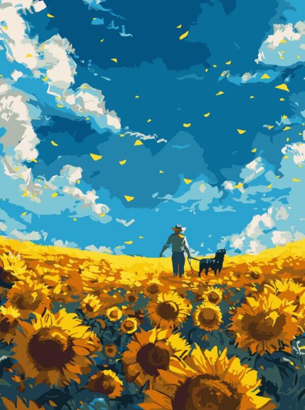 Розпис по номерах 30х40 SS-1270 Соняшникове поле Strateg Ціна (цена) 141.65грн. | придбати  купити (купить) Розпис по номерах 30х40 SS-1270 Соняшникове поле Strateg доставка по Украине, купить книгу, детские игрушки, компакт диски 0