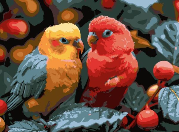 Розпис по номерах 30х40 SS-1278 Папуга червоно-жовтий Strateg Ціна (цена) 141.65грн. | придбати  купити (купить) Розпис по номерах 30х40 SS-1278 Папуга червоно-жовтий Strateg доставка по Украине, купить книгу, детские игрушки, компакт диски 0