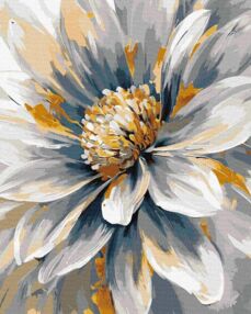 Розпис по номерах 40х50 KHO3342 Блиск натхнення з фарбами металік extra "Ідейка"