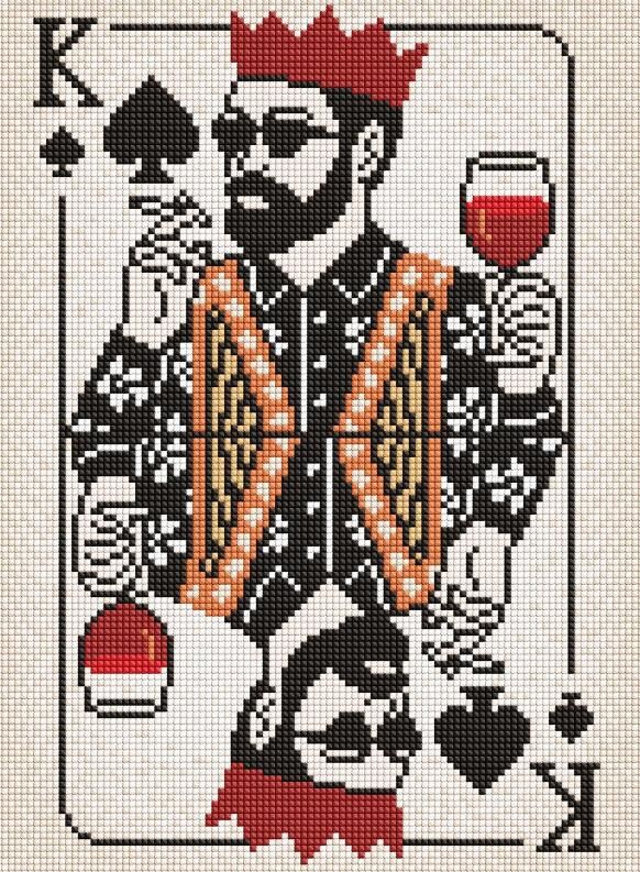 Алмазна мозаїка 30х40 AMO20175 Карта короля  Ідейка Ціна (цена) 254.00грн. | придбати  купити (купить) Алмазна мозаїка 30х40 AMO20175 Карта короля  Ідейка доставка по Украине, купить книгу, детские игрушки, компакт диски 0