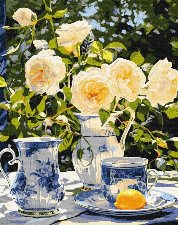 Розпис по номерах 40х50 KHO3269 Елегантне чаювання Ідейка Ціна (цена) 190.80грн. | придбати  купити (купить) Розпис по номерах 40х50 KHO3269 Елегантне чаювання Ідейка доставка по Украине, купить книгу, детские игрушки, компакт диски 0