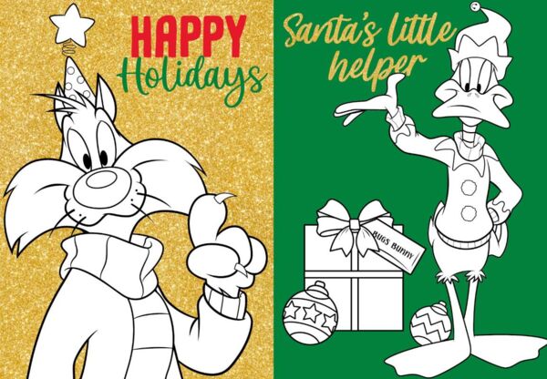 Розм зі стікерами LCB37 WB Looney Tunes Щасливого Різдва Ідейка Ціна (цена) 48.80грн. | придбати  купити (купить) Розм зі стікерами LCB37 WB Looney Tunes Щасливого Різдва Ідейка доставка по Украине, купить книгу, детские игрушки, компакт диски 2