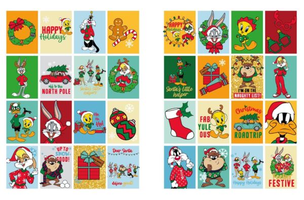 Розм зі стікерами LCB37 WB Looney Tunes Щасливого Різдва Ідейка Ціна (цена) 48.80грн. | придбати  купити (купить) Розм зі стікерами LCB37 WB Looney Tunes Щасливого Різдва Ідейка доставка по Украине, купить книгу, детские игрушки, компакт диски 1