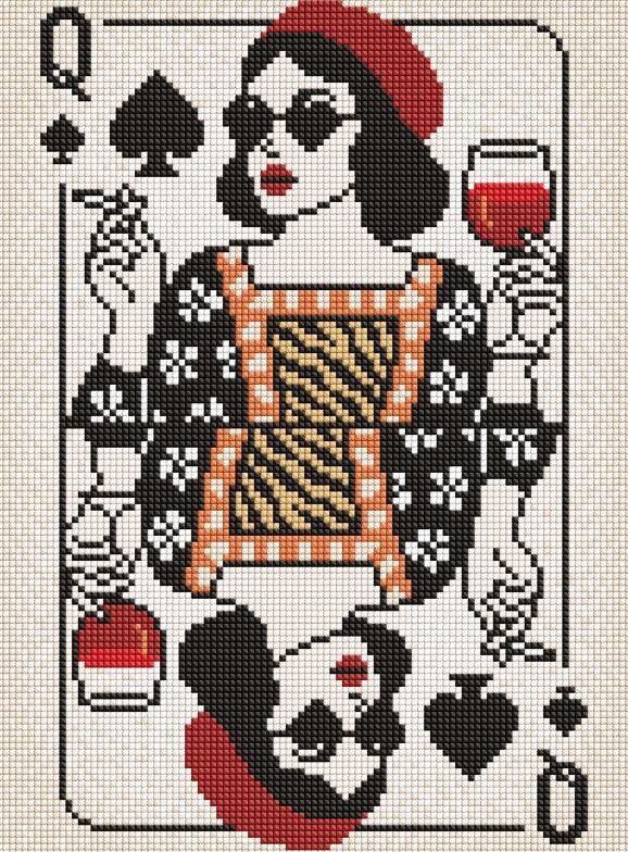 Алмазна мозаїка 30х40 AMO20176 Карта королеви Ідейка Ціна (цена) 254.00грн. | придбати  купити (купить) Алмазна мозаїка 30х40 AMO20176 Карта королеви Ідейка доставка по Украине, купить книгу, детские игрушки, компакт диски 0