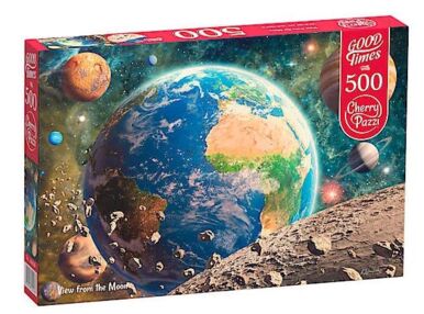 Пазли CherryPazzi 500 елементів View from the Moon 20036