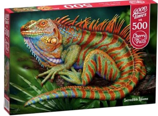 Пазли CherryPazzi 500 елементів Incredible Iguana 20128 Ціна (цена) 235.10грн. | придбати  купити (купить) Пазли CherryPazzi 500 елементів Incredible Iguana 20128 доставка по Украине, купить книгу, детские игрушки, компакт диски 0