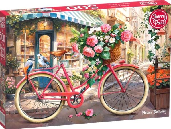 Пазли CherryPazzi 500 елементів Flower Delivery 20180 Ціна (цена) 235.10грн. | придбати  купити (купить) Пазли CherryPazzi 500 елементів Flower Delivery 20180 доставка по Украине, купить книгу, детские игрушки, компакт диски 0