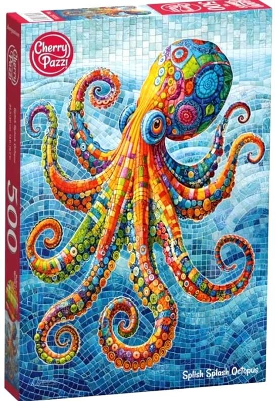 Пазли CherryPazzi 500 елементів Splish Splash Octopus 20234 Ціна (цена) 235.10грн. | придбати  купити (купить) Пазли CherryPazzi 500 елементів Splish Splash Octopus 20234 доставка по Украине, купить книгу, детские игрушки, компакт диски 0