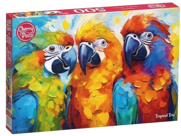Пазли CherryPazzi 500 елементів Tropical Trio 20388 Ціна (цена) 235.10грн. | придбати  купити (купить) Пазли CherryPazzi 500 елементів Tropical Trio 20388 доставка по Украине, купить книгу, детские игрушки, компакт диски 0