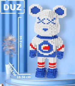 Конструктор Magic Blocks Bearcrick Тедді Austronaut 1580 деталей 30 см 8986