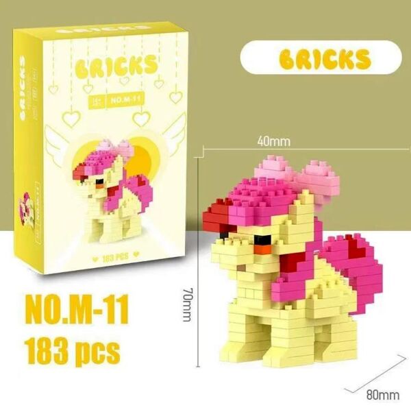 Конструктор Magic Blocks My Little Pony 183 деталі M-11 Ціна (цена) 49.00грн. | придбати  купити (купить) Конструктор Magic Blocks My Little Pony 183 деталі M-11 доставка по Украине, купить книгу, детские игрушки, компакт диски 0