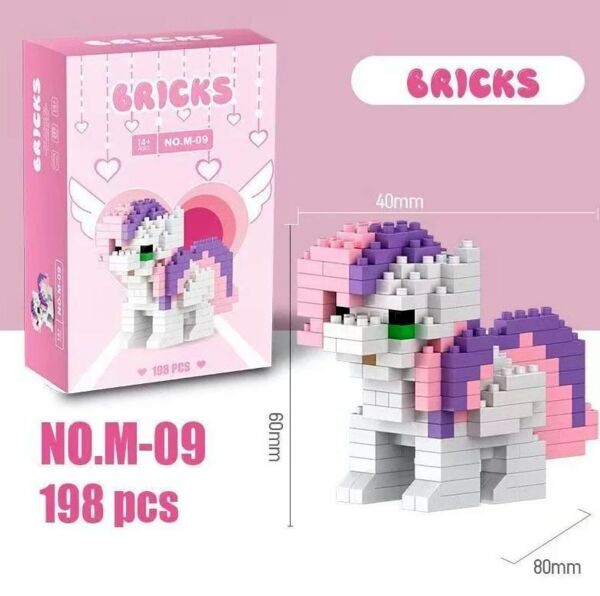 Конструктор Magic Blocks My Little Pony 198 деталей M-09 Ціна (цена) 49.00грн. | придбати  купити (купить) Конструктор Magic Blocks My Little Pony 198 деталей M-09 доставка по Украине, купить книгу, детские игрушки, компакт диски 0