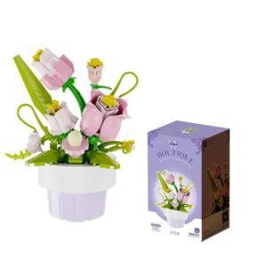 Конструктор YKO Boutigue рожеві бутони 172 деталі P2388