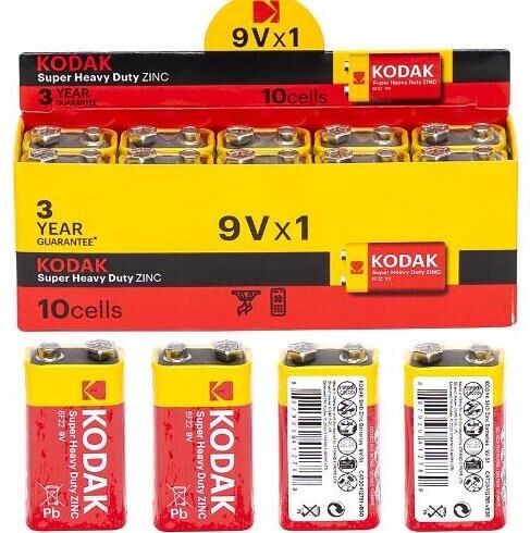 Батарейка Kodak 6F22 крона Ціна (цена) 30.70грн. | придбати  купити (купить) Батарейка Kodak 6F22 крона доставка по Украине, купить книгу, детские игрушки, компакт диски 1
