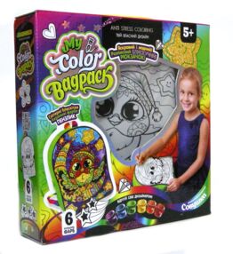 Набір My Color Bag Pack CВР-01-02 рюкзачок-розмальовка