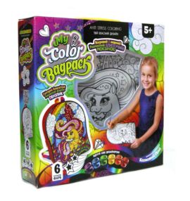 Набір My Color Bag Pack CВР-01-03 рюкзачок-розмальовка