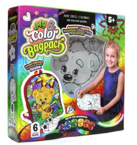 Набір My Color Bag Pack CВР-01-04 рюкзачок-розмальовка