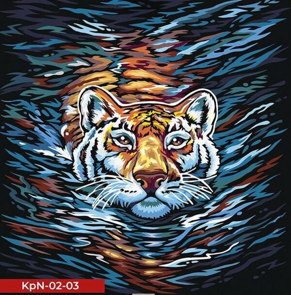 Розпис по номерах 40х40 KpN-02-03 Coloring by numbers розмальовка за номером Ціна (цена) 111.30грн. | придбати  купити (купить) Розпис по номерах 40х40 KpN-02-03 Coloring by numbers розмальовка за номером доставка по Украине, купить книгу, детские игрушки, компакт диски 0